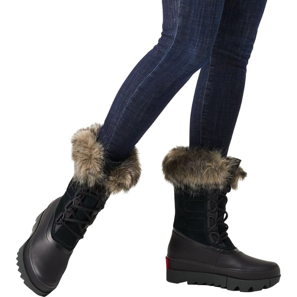 NEW SOREL Joan of Arctic Next Faux Fur Waterproof Snow Boots - Picture 2 of 8